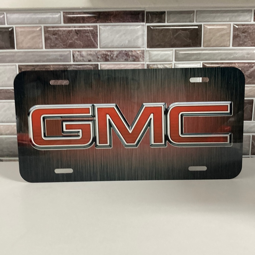 GMC Logo Truck License Plate